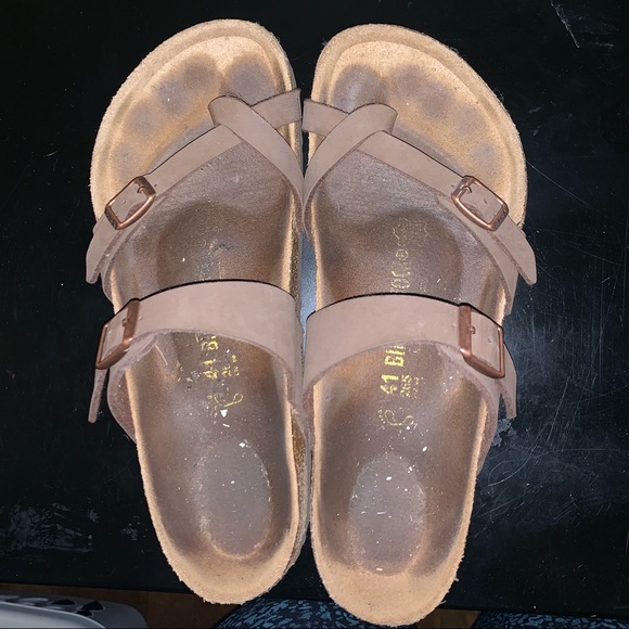 Birkenstock Shoes - Womens Mayari Birkenstocks with toe strap size 41